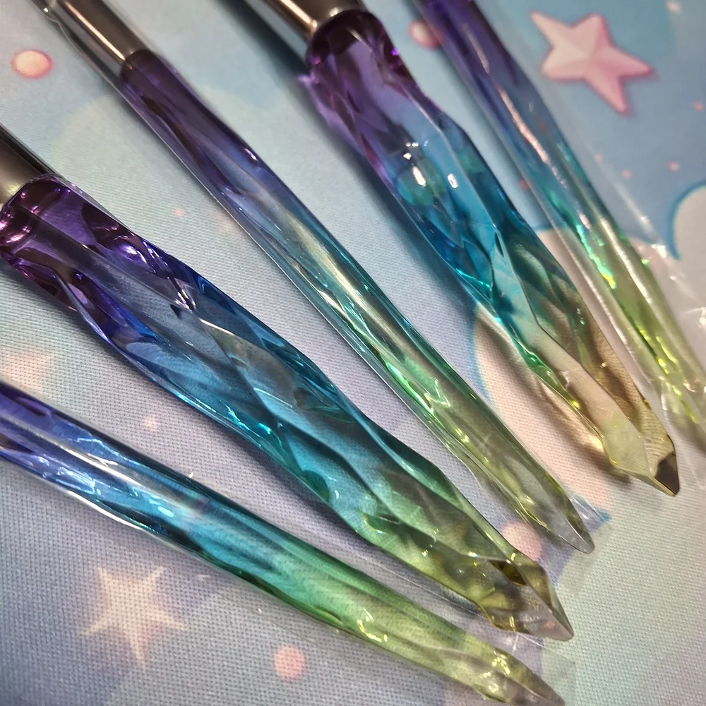 Colorful Makeup Brush Set